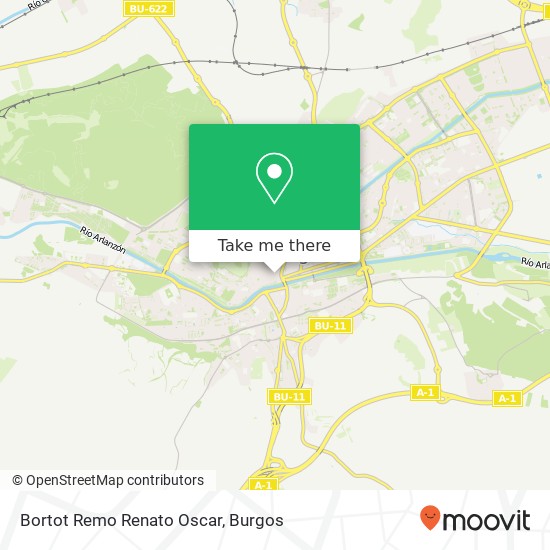 Bortot  Remo Renato Oscar map