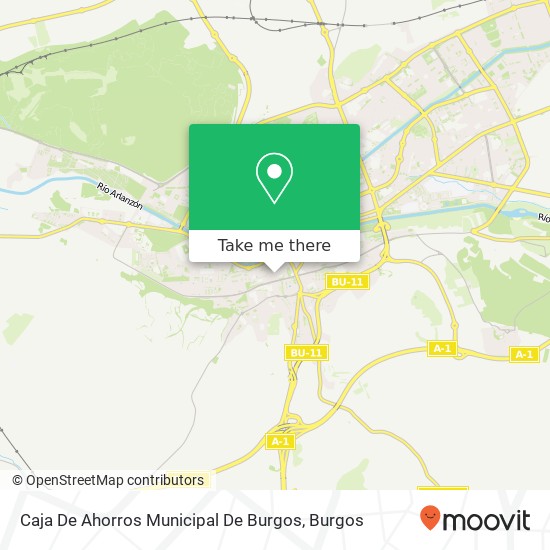 mapa Caja De Ahorros Municipal De Burgos