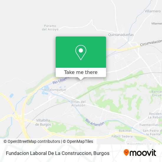 Fundacion Laboral De La Construccion map