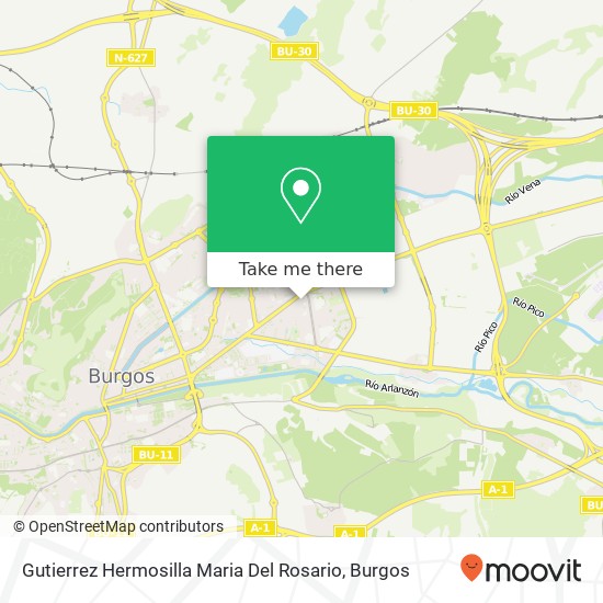 mapa Gutierrez Hermosilla Maria Del Rosario