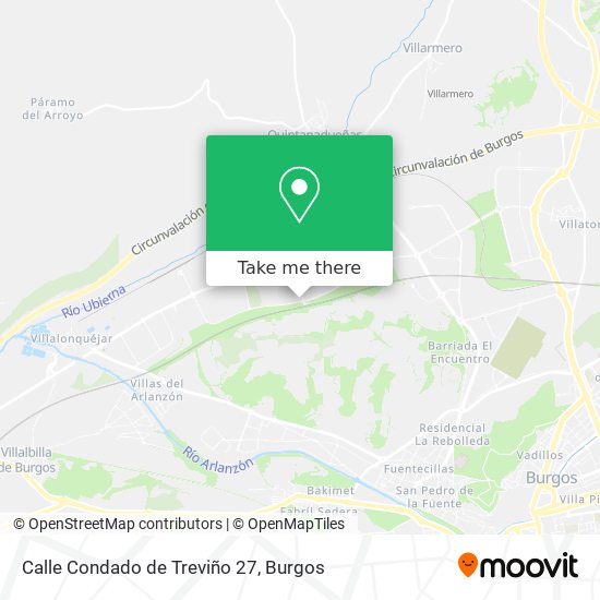 Calle Condado de Treviño 27 map