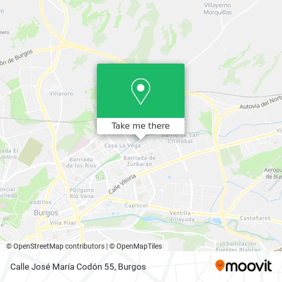 Calle José María Codón 55 map