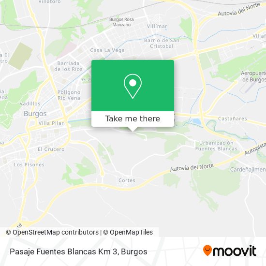 Pasaje Fuentes Blancas Km 3 map