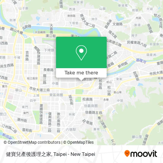 健寶兒產後護理之家地圖