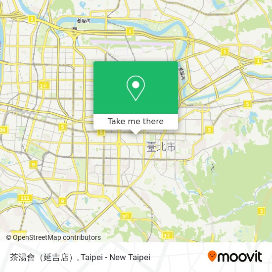 茶湯會（延吉店） map