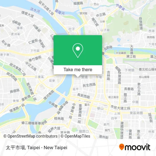 太平市場 map