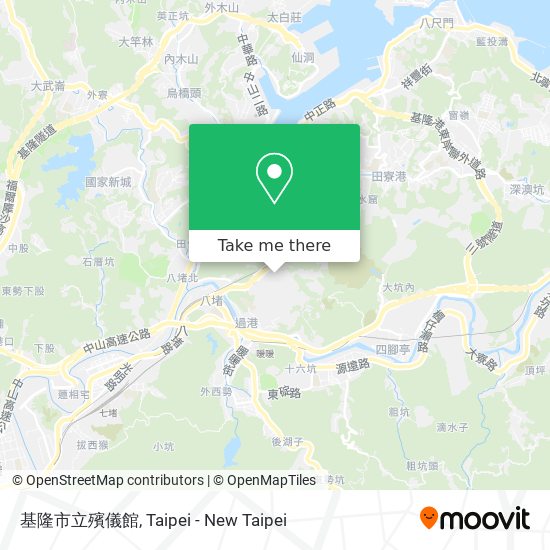 基隆市立殯儀館 map