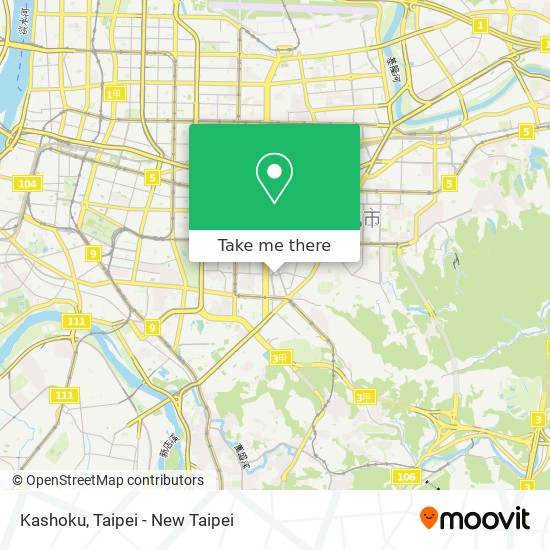 Kashoku map