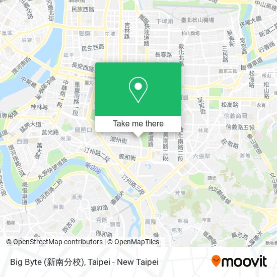 Big Byte (新南分校) map