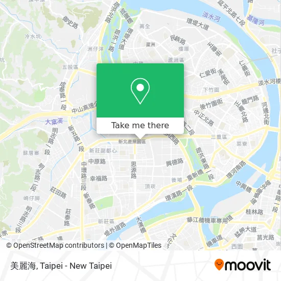 美麗海 map