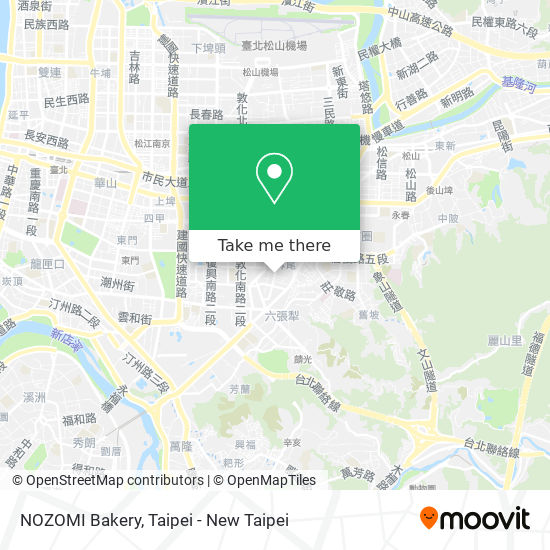 NOZOMI Bakery map