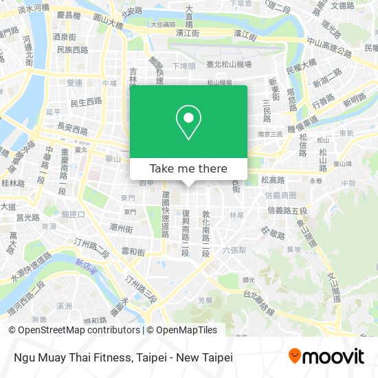 Ngu Muay Thai Fitness map