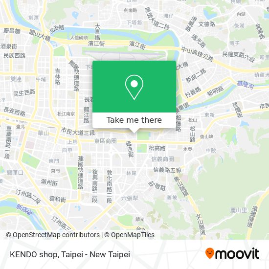 KENDO shop map