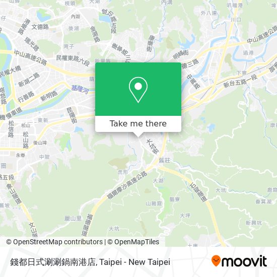 錢都日式涮涮鍋南港店 map