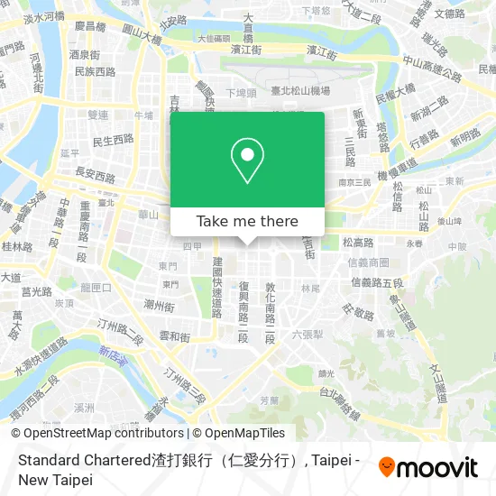Standard Chartered渣打銀行（仁愛分行） map