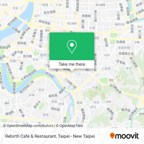 Rebirth Cafe & Restaurant map