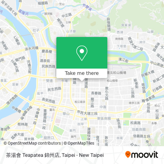 茶湯會 Teapatea 錦州店 map