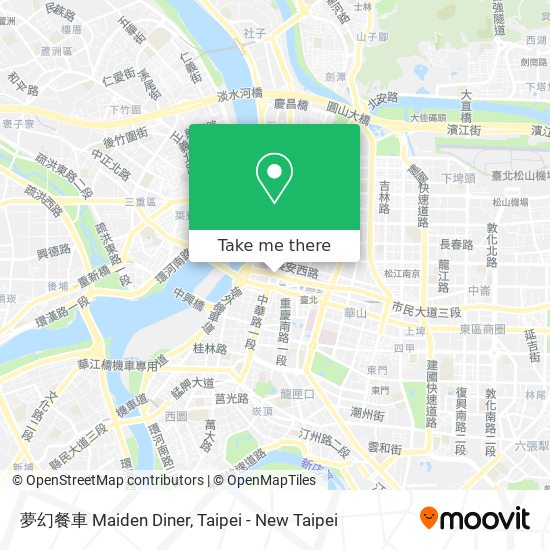 夢幻餐車 Maiden Diner map