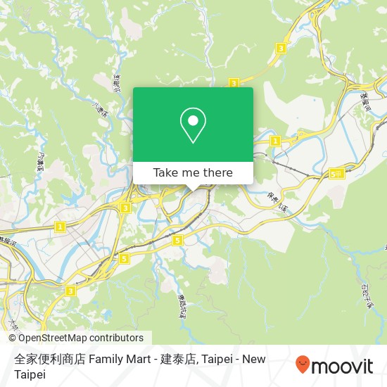 全家便利商店 Family Mart - 建泰店地圖