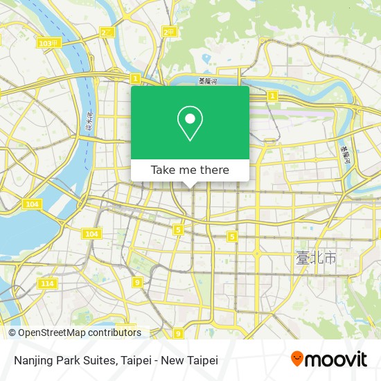 Nanjing Park Suites map