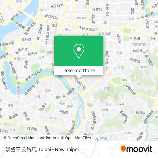 漢堡王 公館店 map