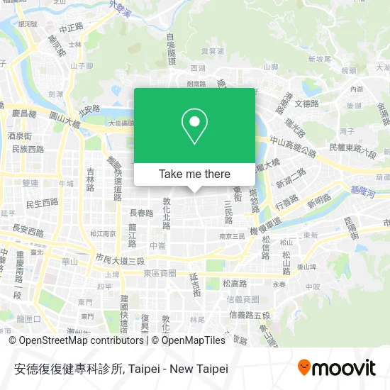 安德復復健專科診所地圖