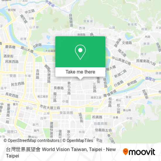 台灣世界展望會 World Vision Taiwan地圖
