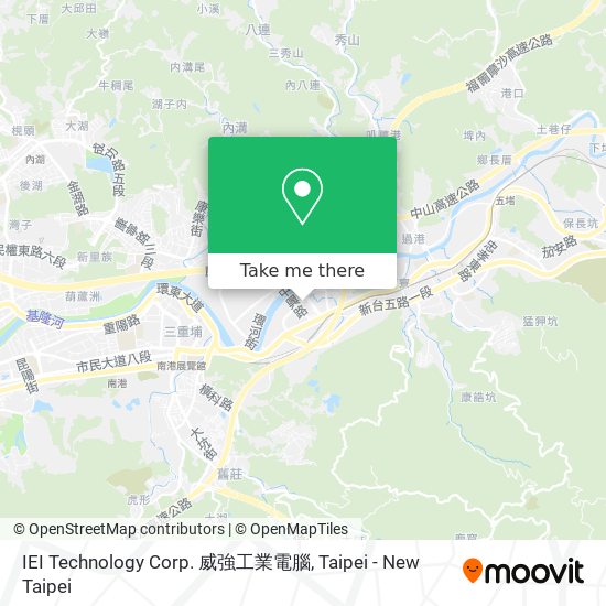 IEI Technology Corp. 威強工業電腦 map