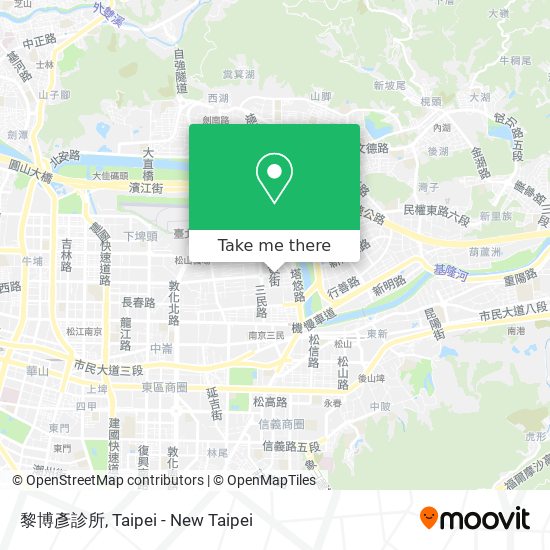 黎博彥診所 map