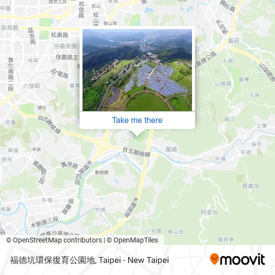 福德坑環保復育公園地地圖