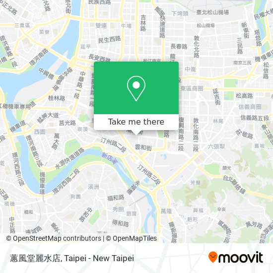 蕙風堂麗水店 map