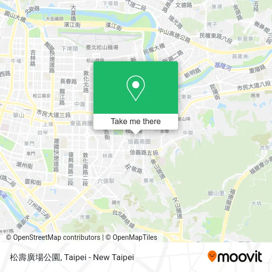 松壽廣場公園地圖