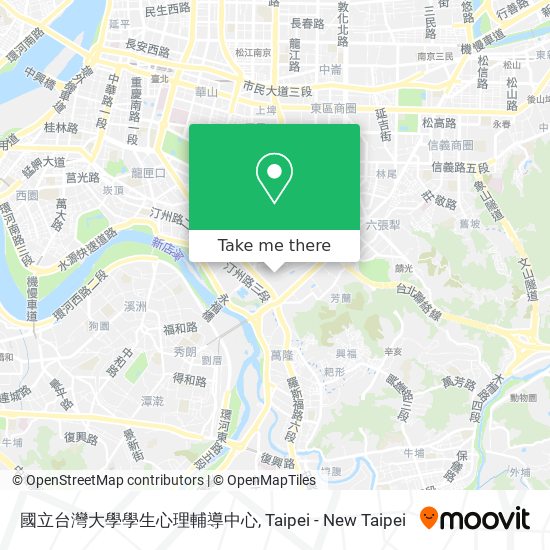 國立台灣大學學生心理輔導中心 map