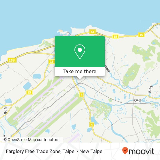 Farglory Free Trade Zone map