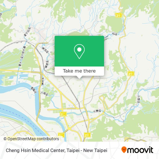 Cheng Hsin Medical Center map