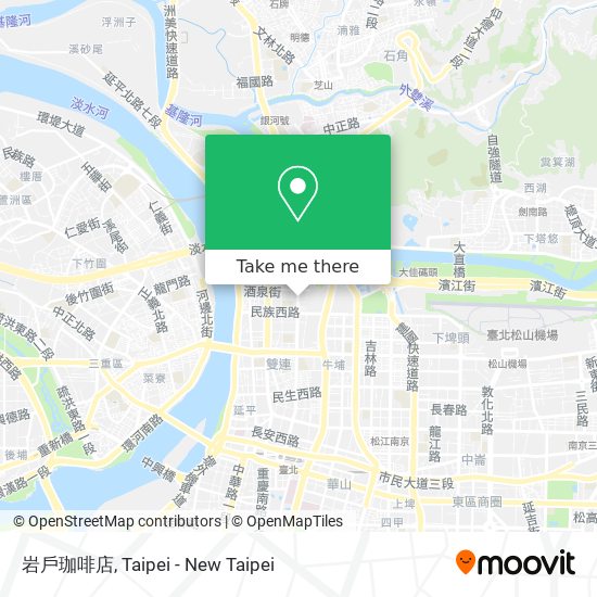 岩戶珈啡店 map