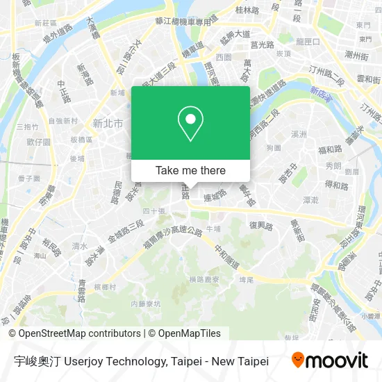 宇峻奧汀 Userjoy Technology地圖