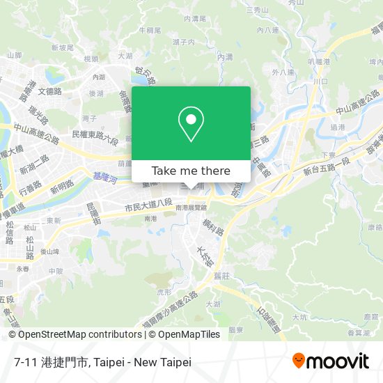 7-11 港捷門市 map