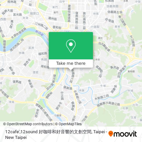 12cafe',12sound 好咖啡和好音響的文創空間 map