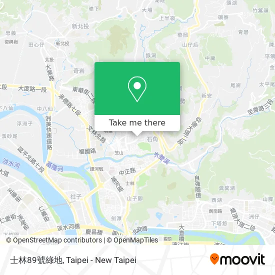 士林89號綠地 map