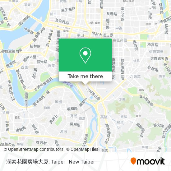 潤泰花園廣場大廈 map
