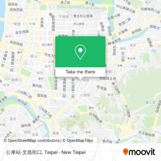 公車站-文昌街口地圖