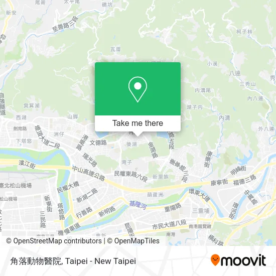 角落動物醫院地圖