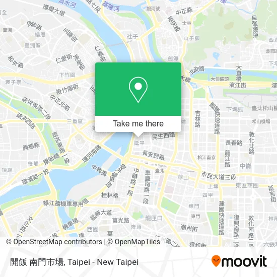 開飯 南門市場 map