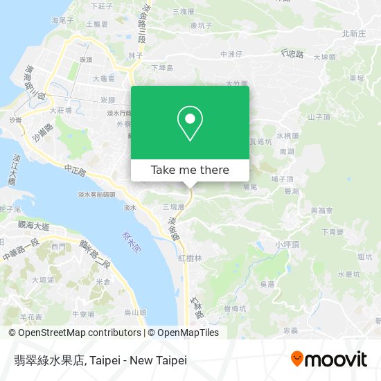 翡翠綠水果店 map