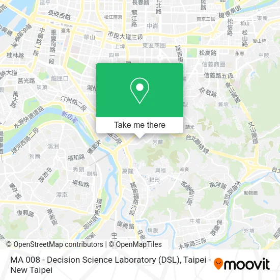 MA 008 - Decision Science Laboratory (DSL) map