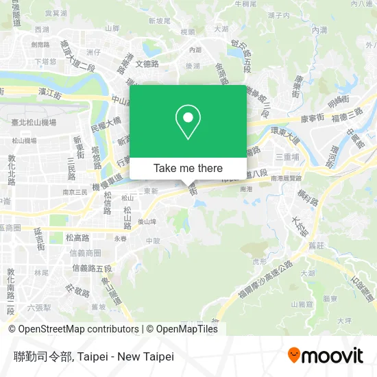 聯勤司令部地圖