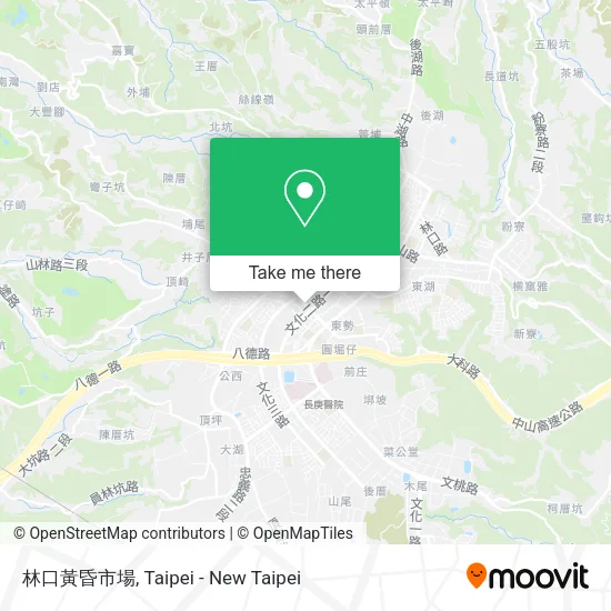 林口黃昏市場 map