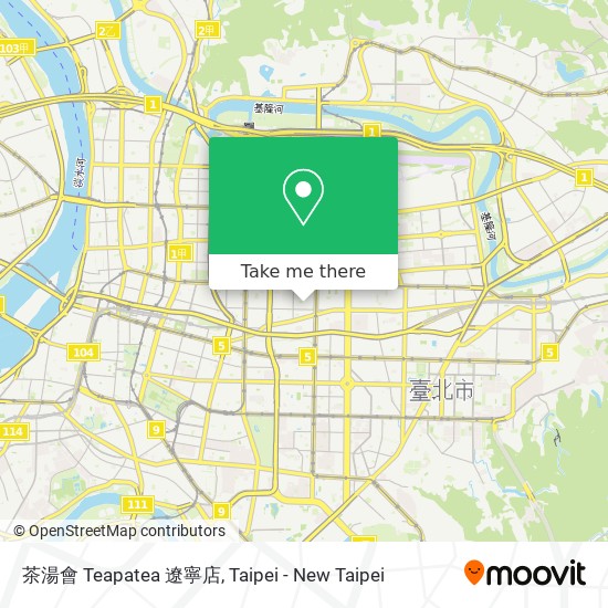 茶湯會 Teapatea 遼寧店 map