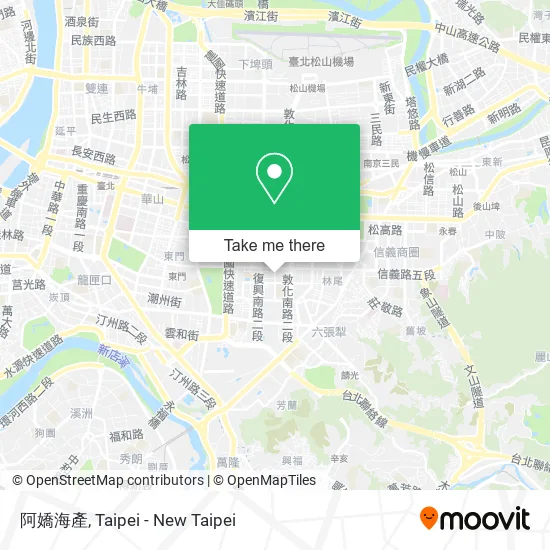 阿嬌海產 map